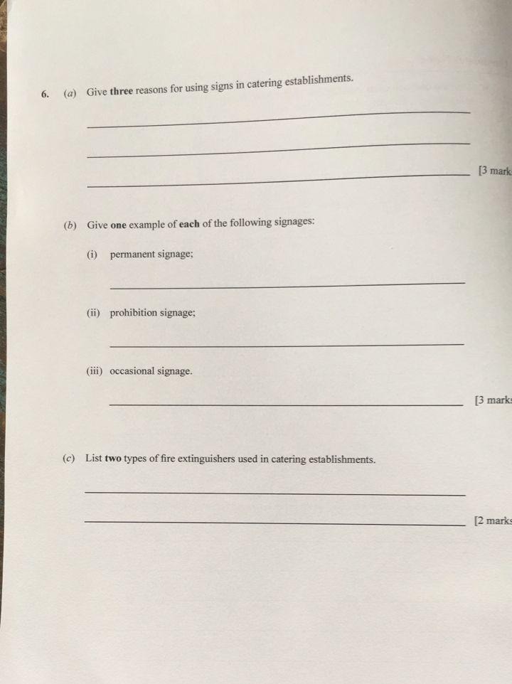 Answer Sheet  - Image 6