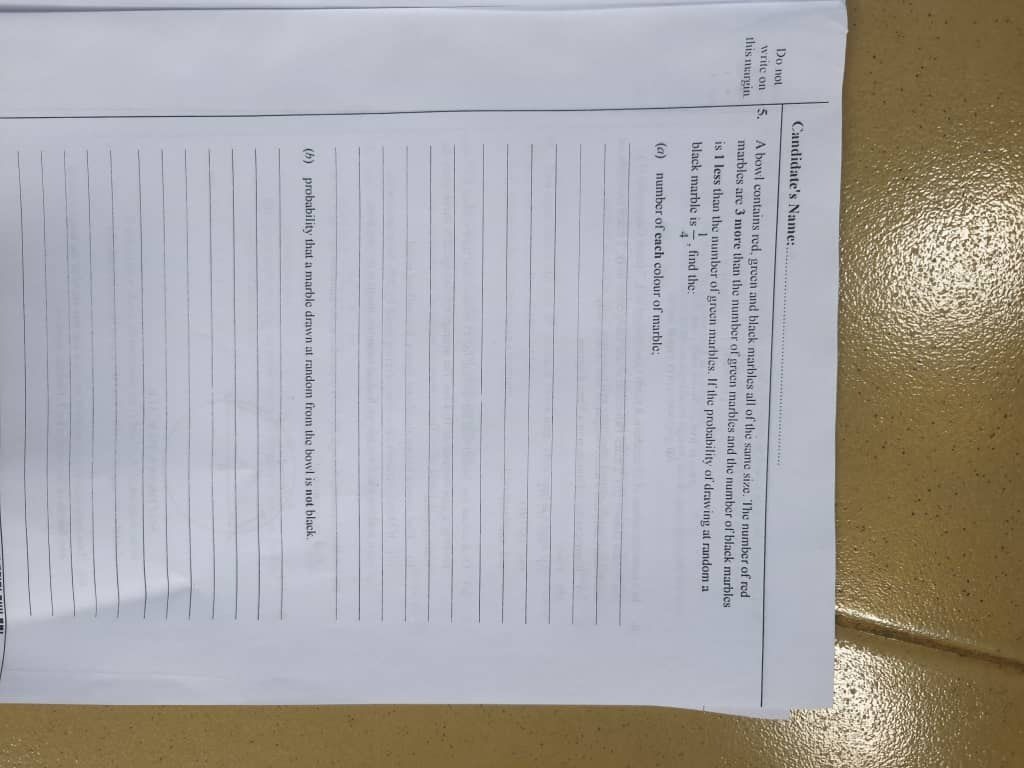Answer Sheet THEORY  - Image 8
